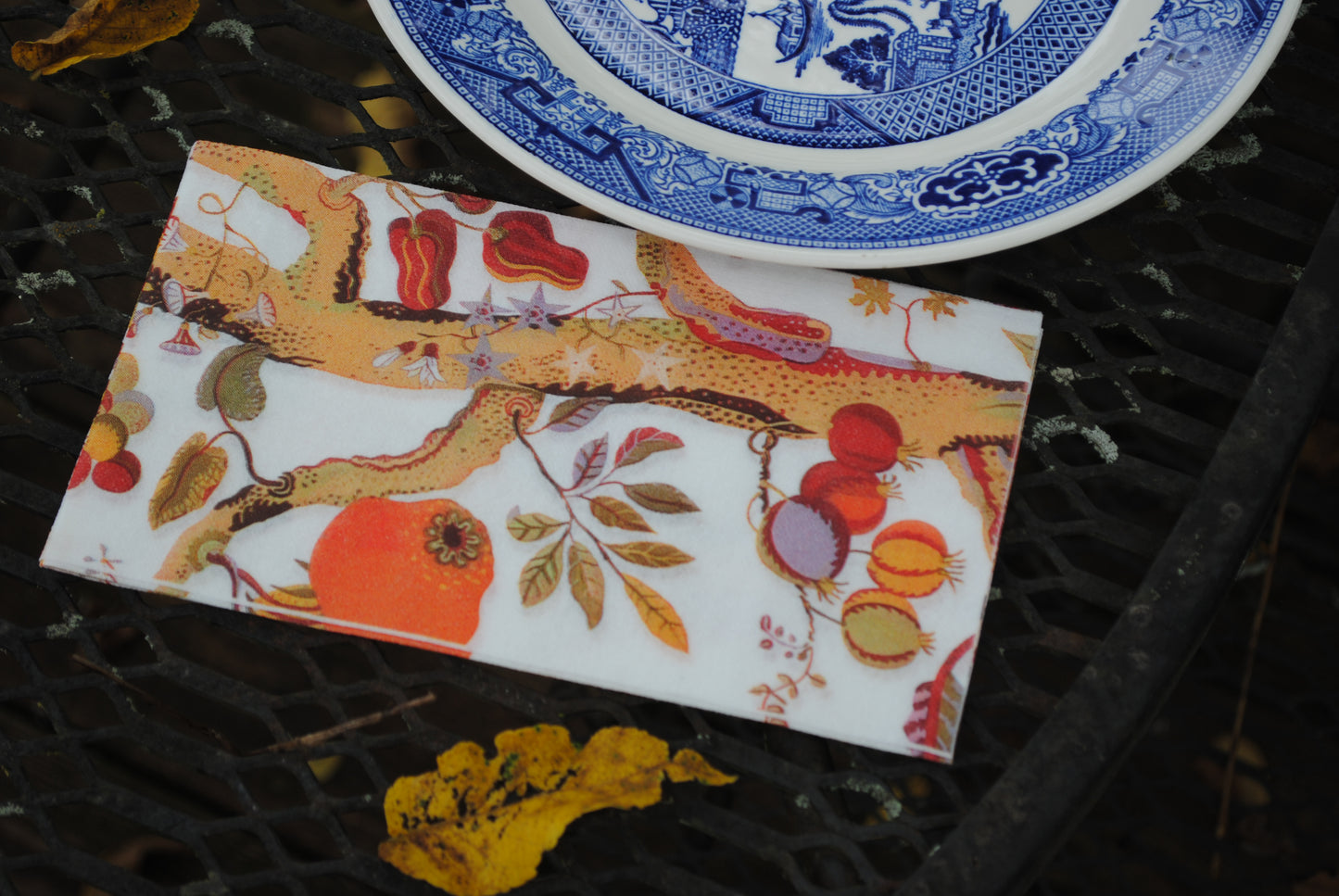 Fruit Tree Cloth-feel Napkins