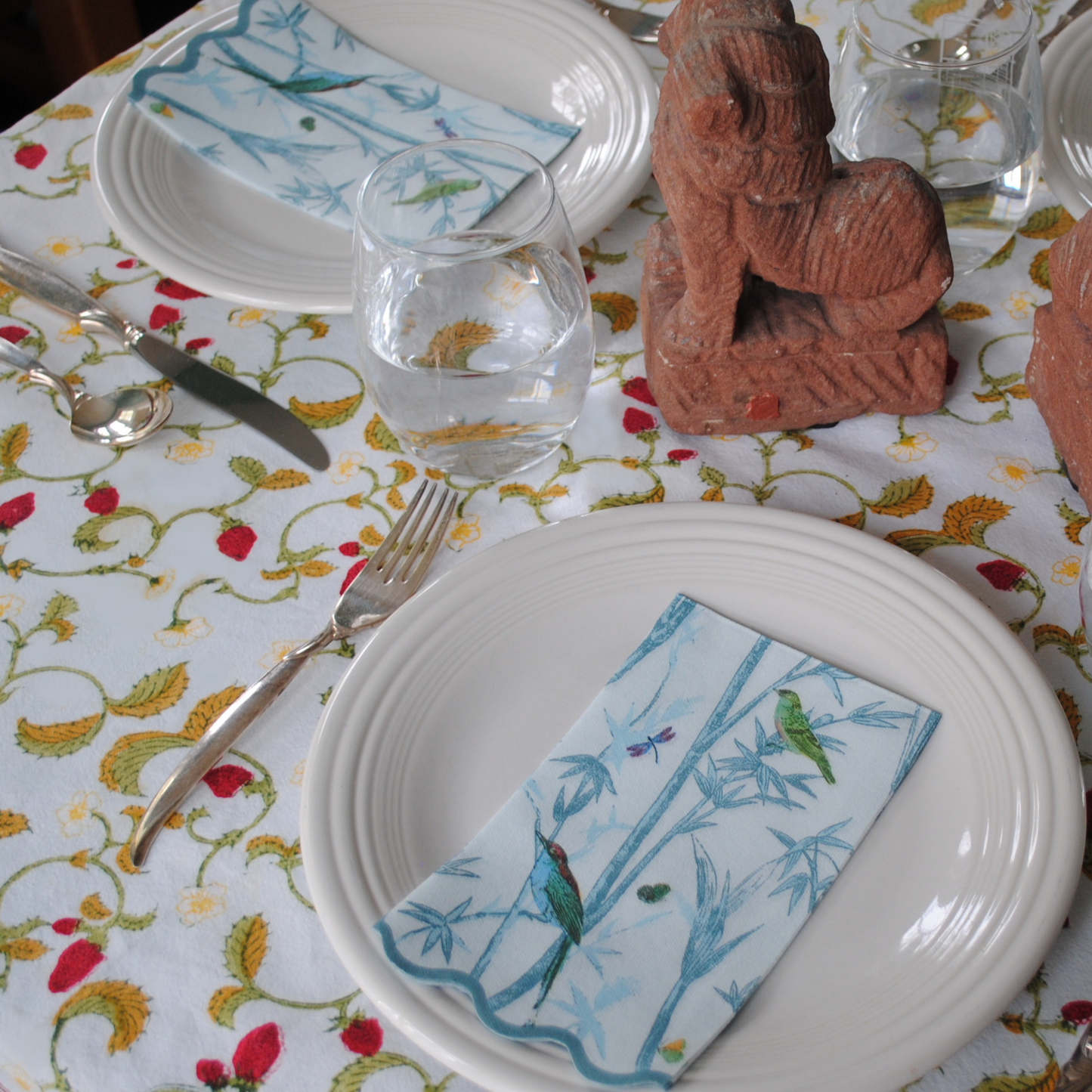 Graceful Birds Napkins - Cloth Feel