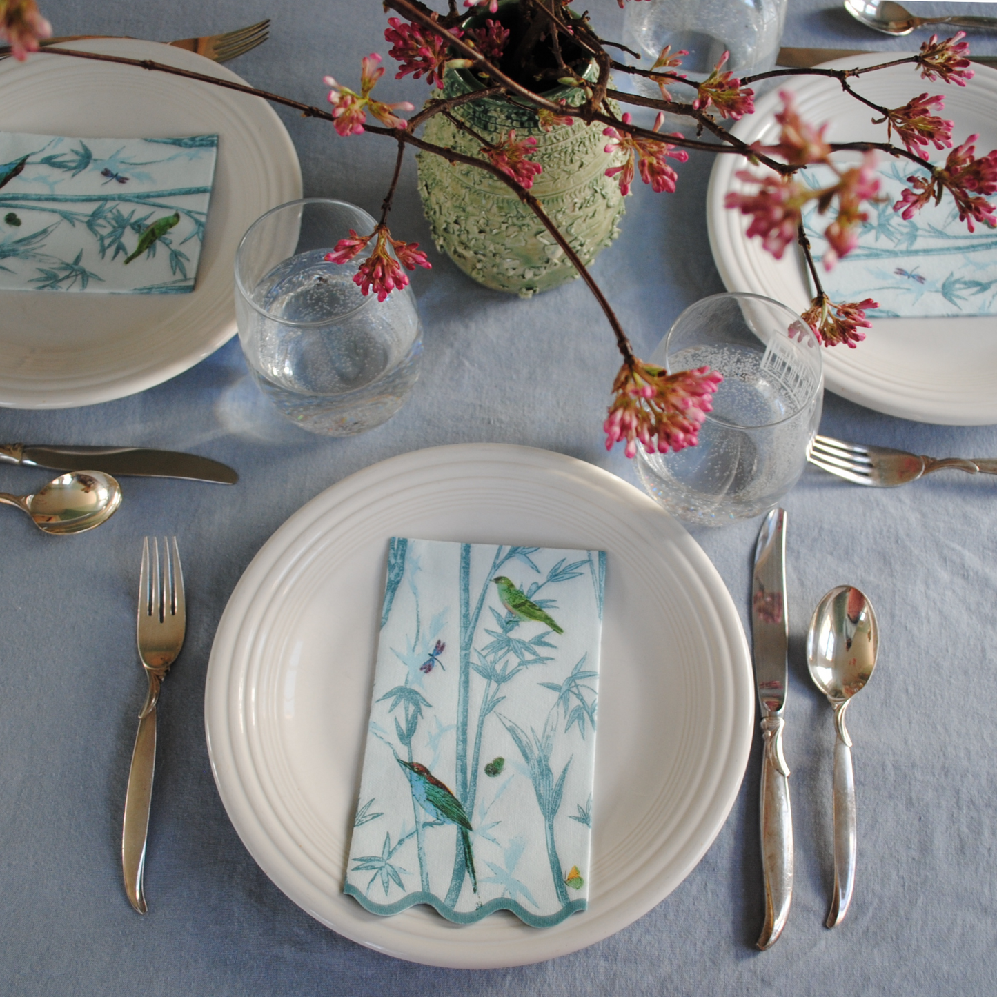 Graceful Birds Napkins - Cloth Feel