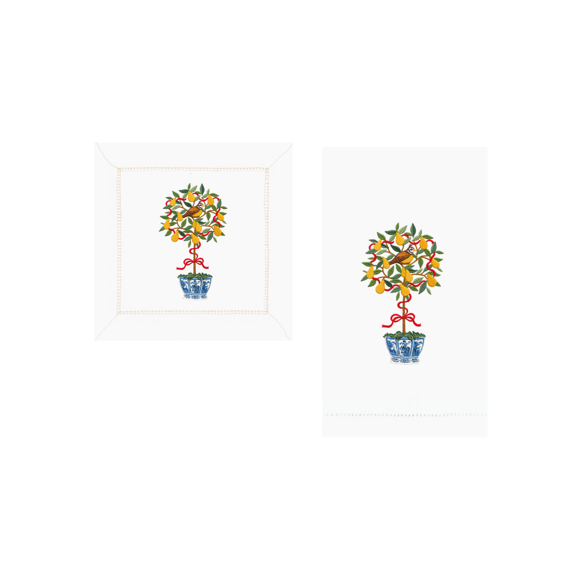Partridge in a Pear Tree Paper Guest Napkins