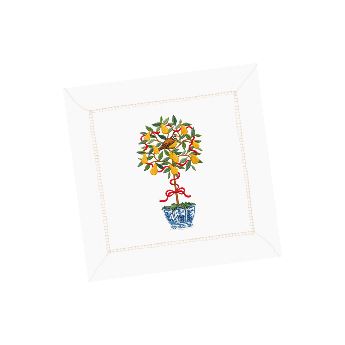 Partridge in a Pear Tree Paper Cocktail Napkins