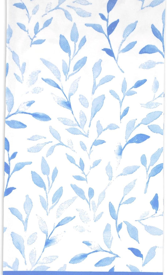 Blue Leaves Guest Napkins