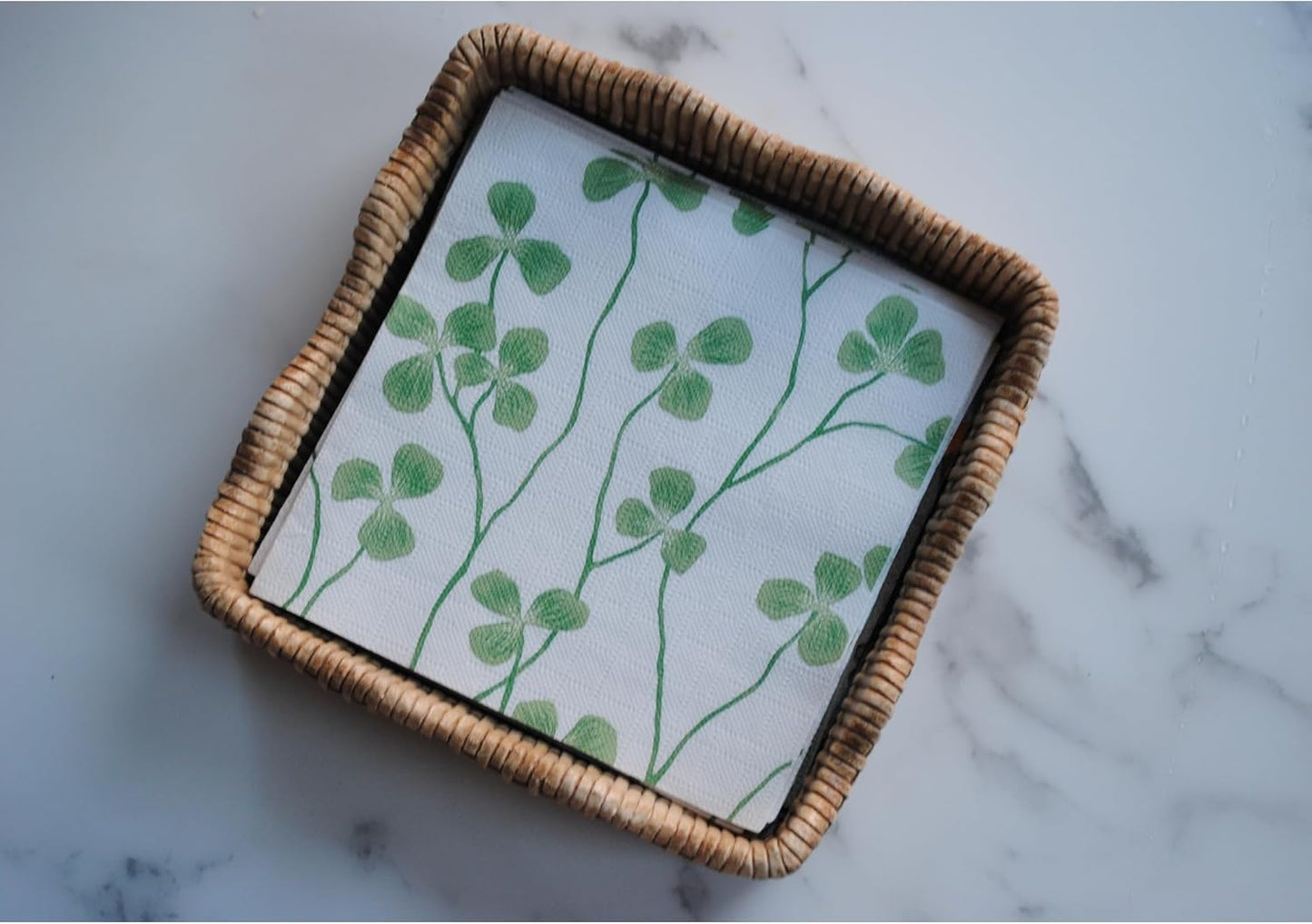 Lucky Clover Cocktail Napkins