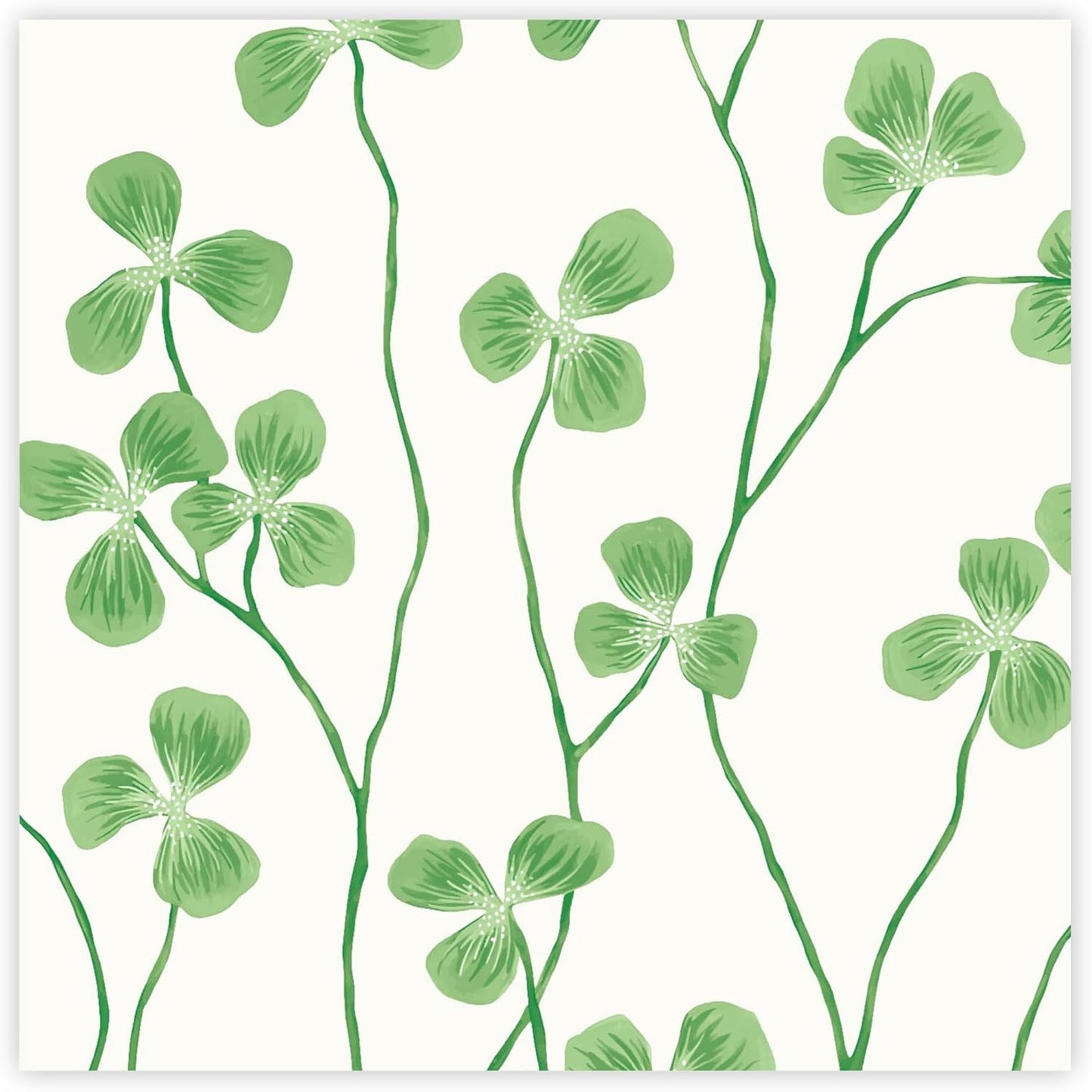 Lucky Clover Cocktail Napkins