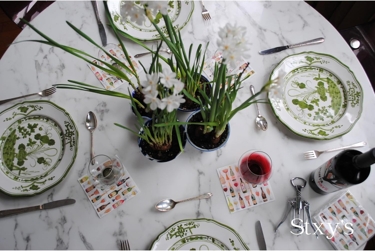 Wine and Champagne Cocktail Napkins