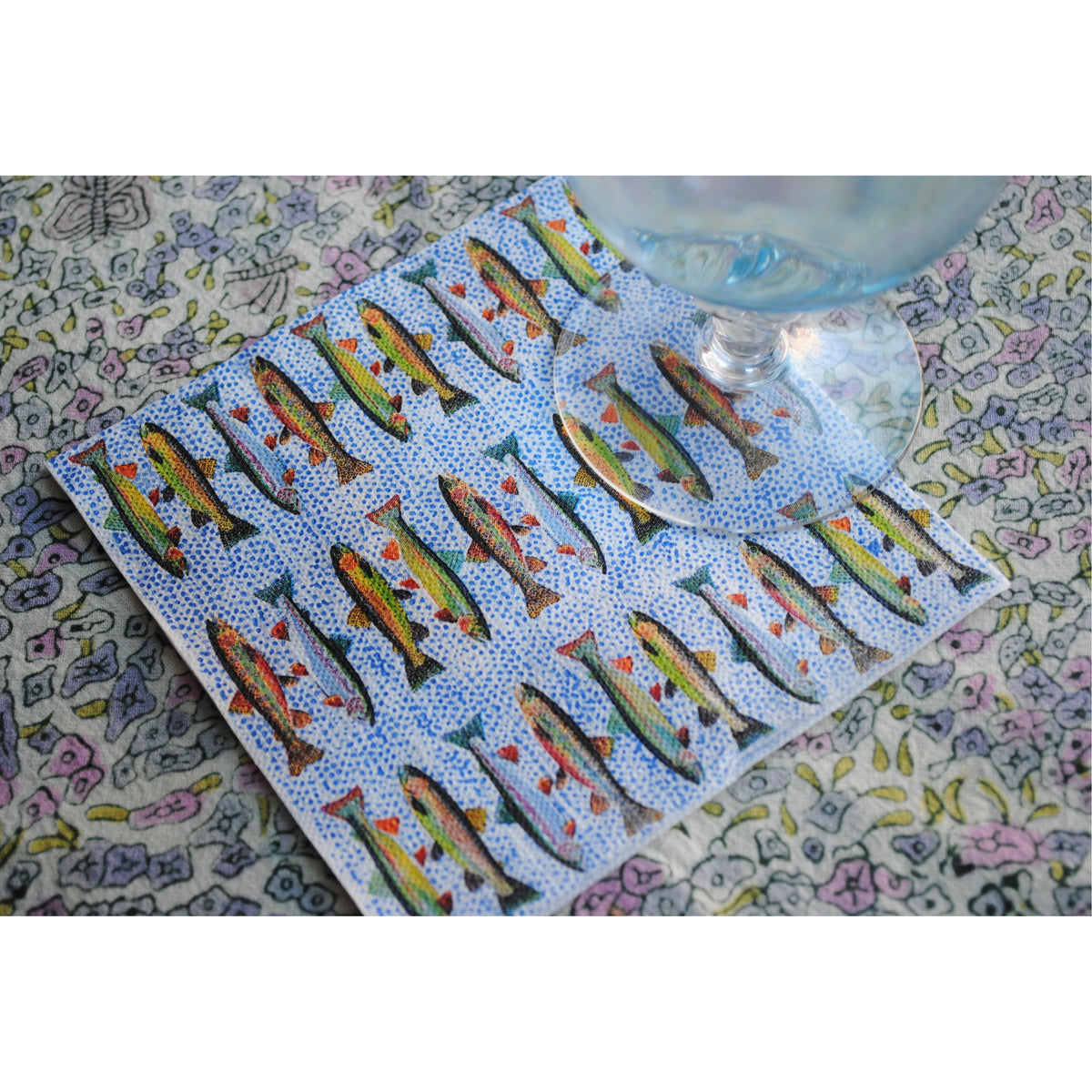 Fish Cocktail Napkins