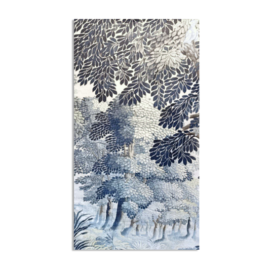 Blue Tapestry Trees Guest Napkins