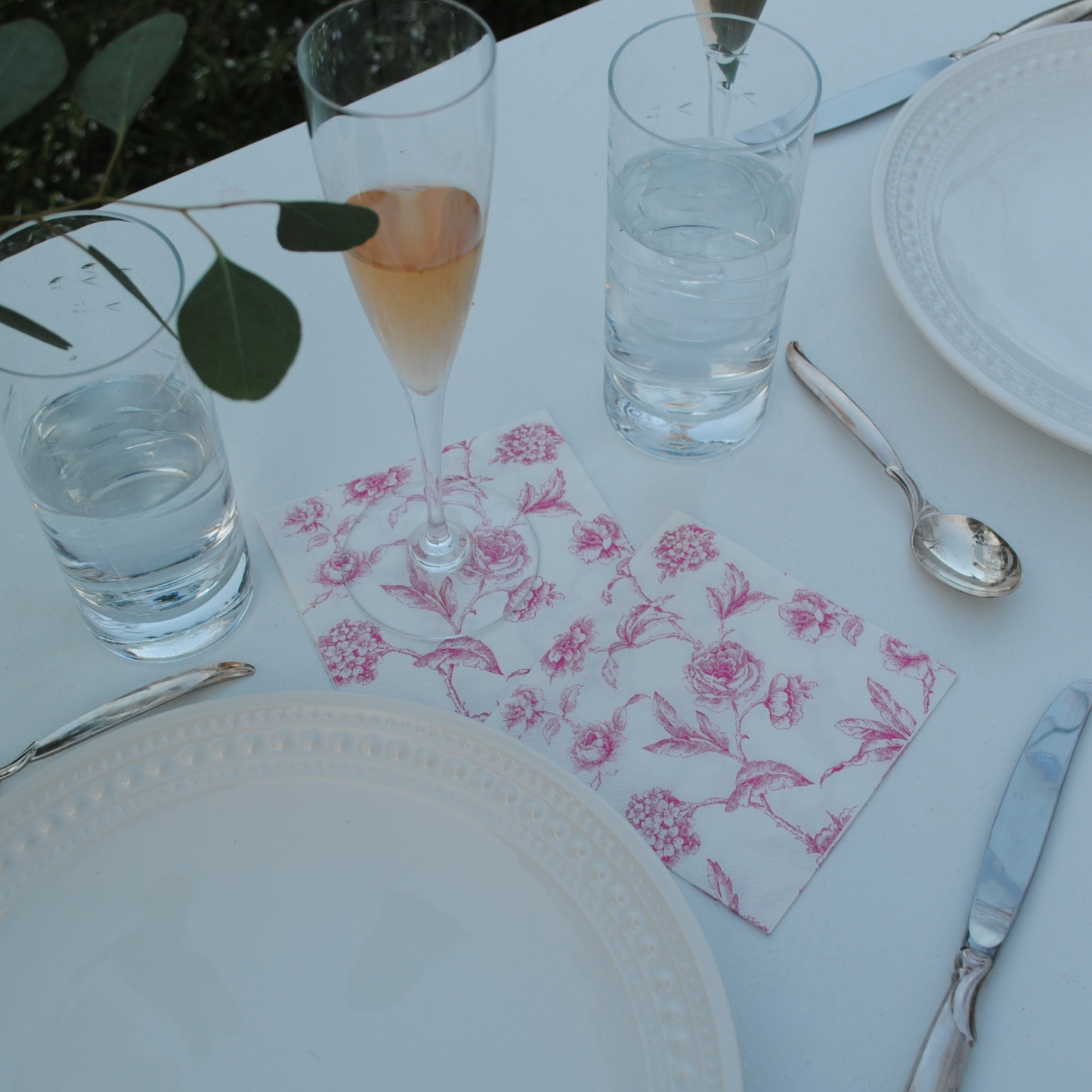 Ballet Floral Cocktail Napkins