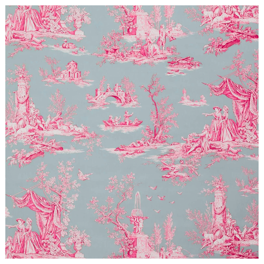 French Toile Cocktail Napkins