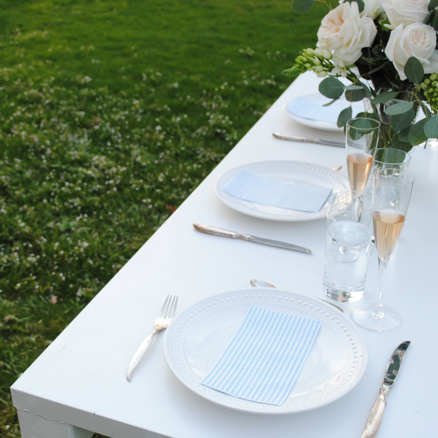 Seersucker Guest Napkins