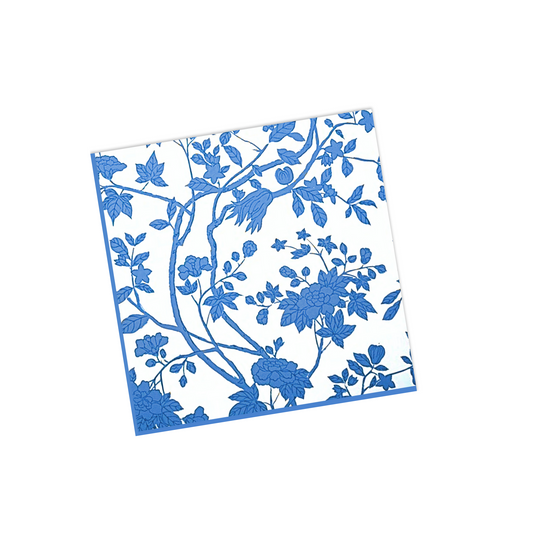 Blue Chinoiserie Cocktail Napkins