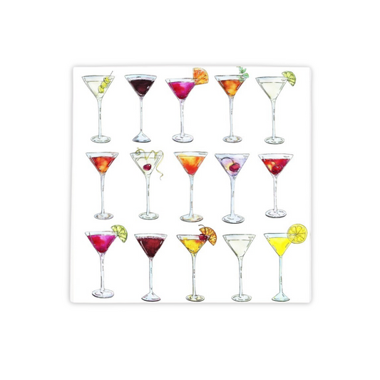 Martini Cocktail Napkins