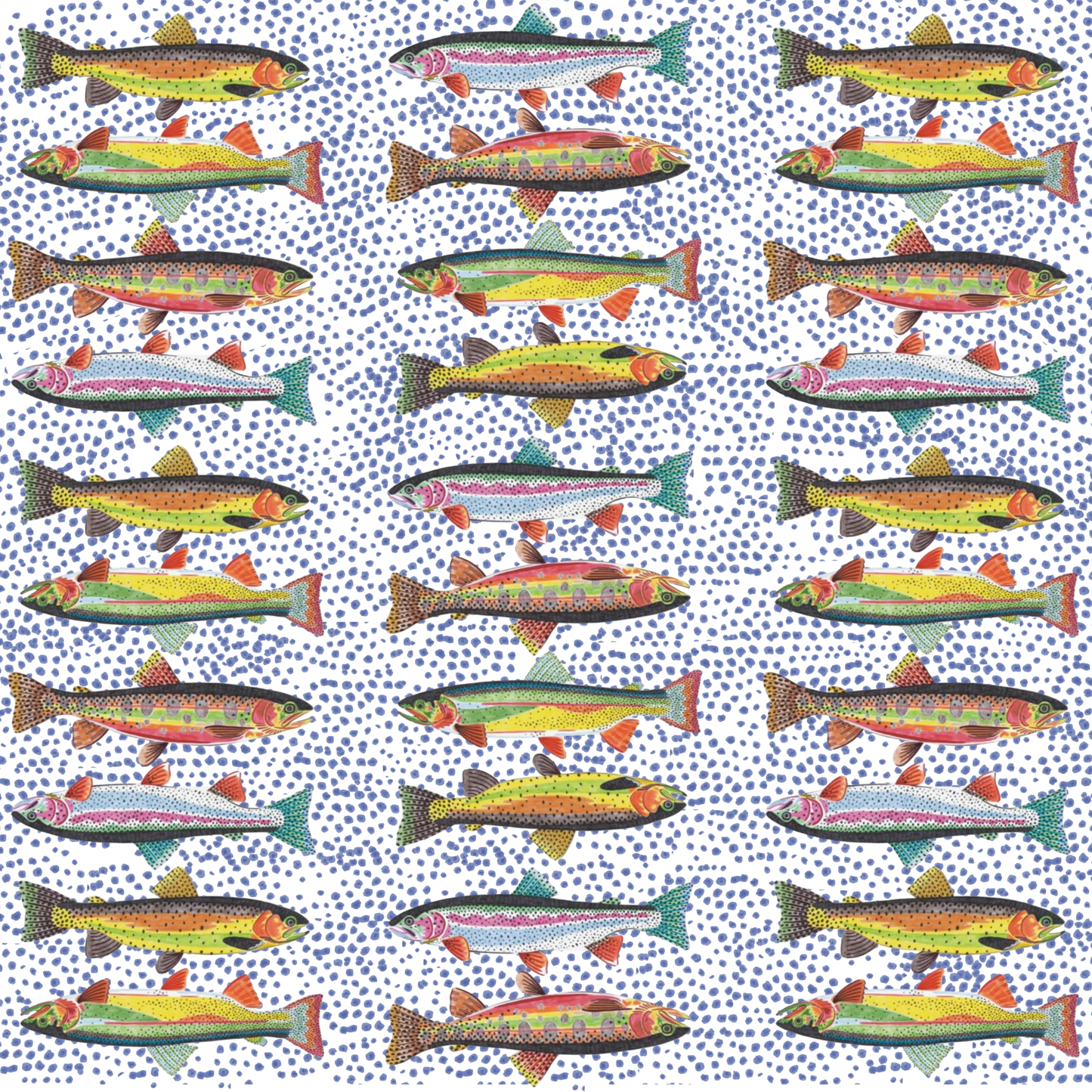 Fish Cocktail Napkins