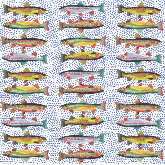 Fish Cocktail Napkins